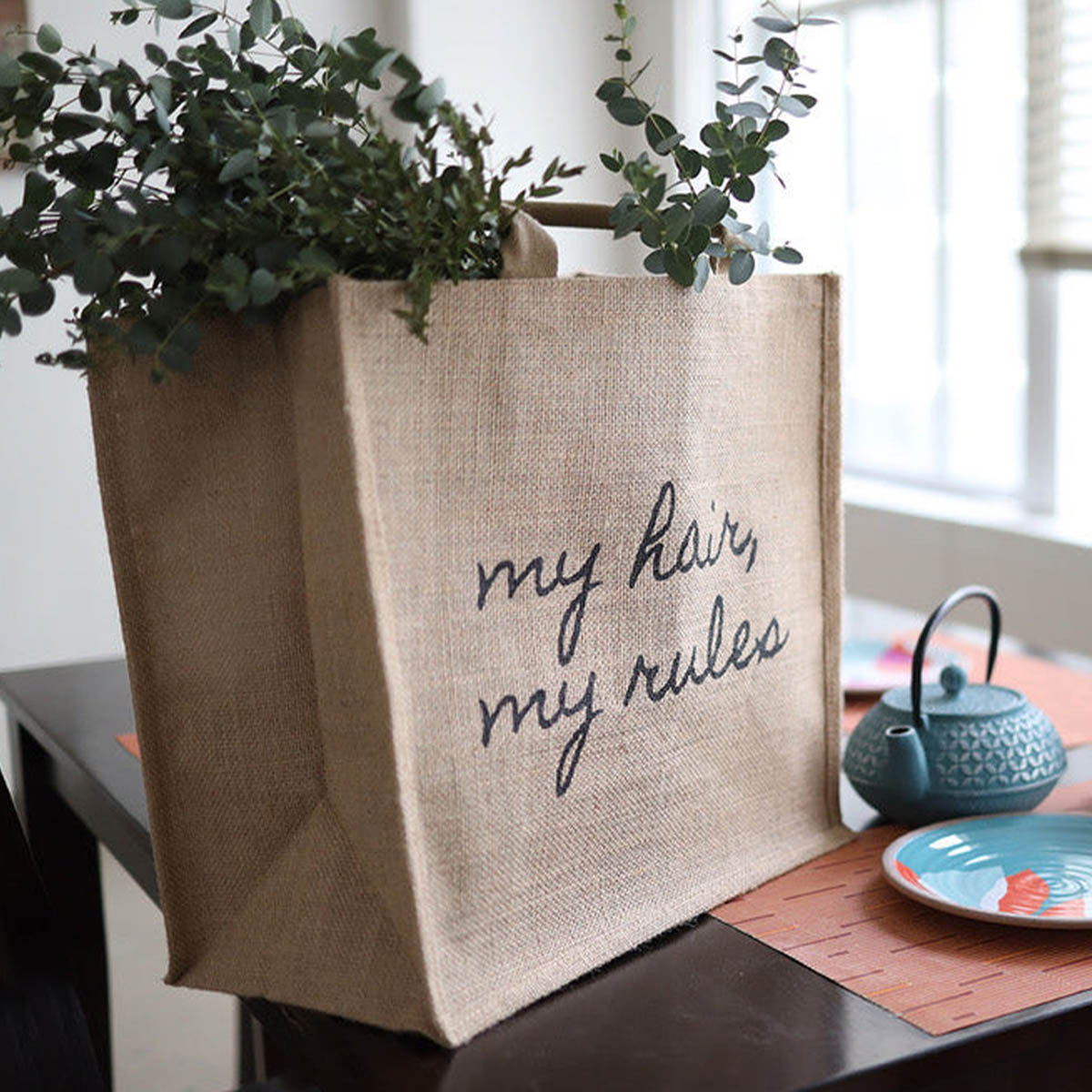 Burlap Tote